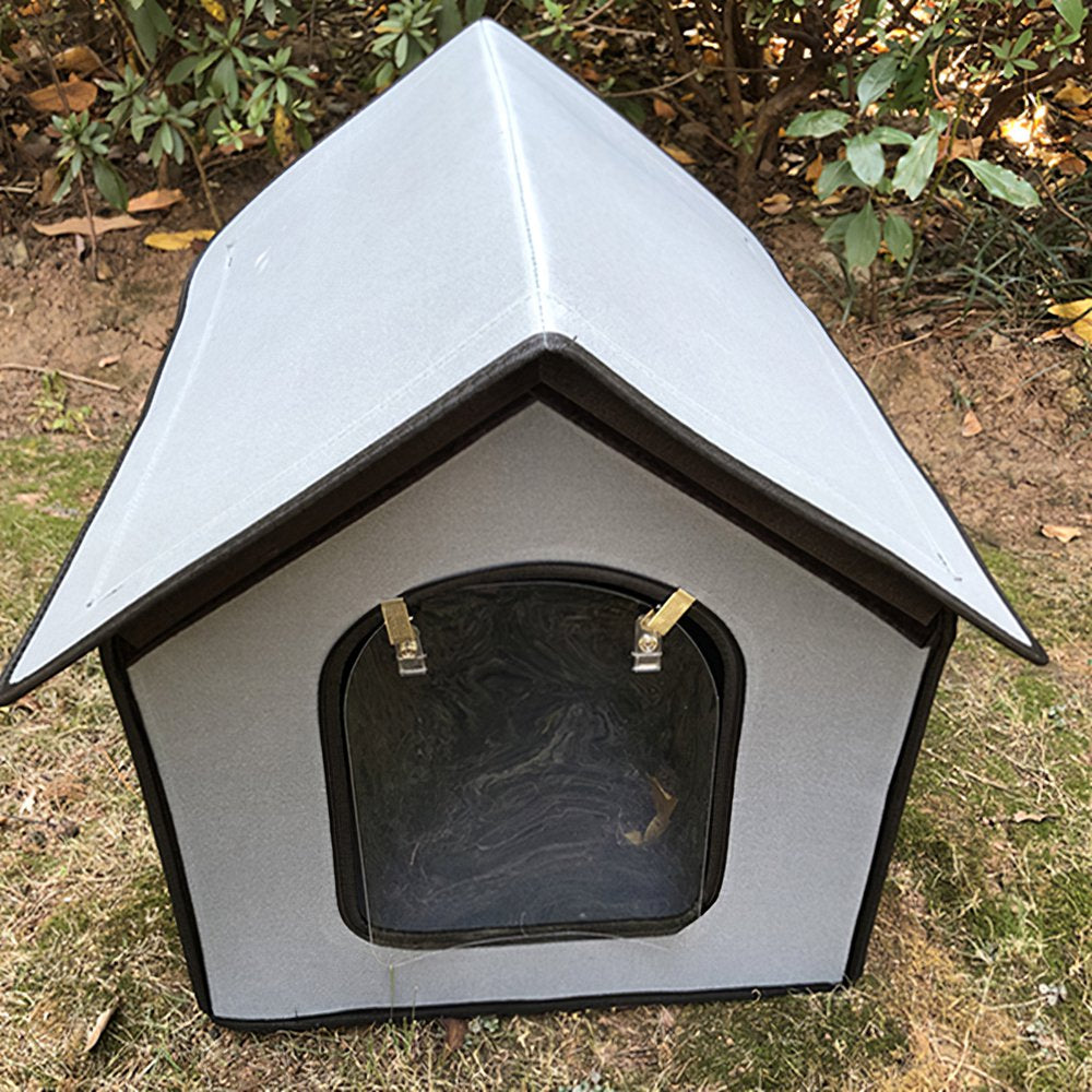 FANCY EVA Pet House Outdoor Cat and Dog House Foldable Pet Hut Kennel Waterproof Animals & Pet Supplies > Pet Supplies > Dog Supplies > Dog Houses Fancy   