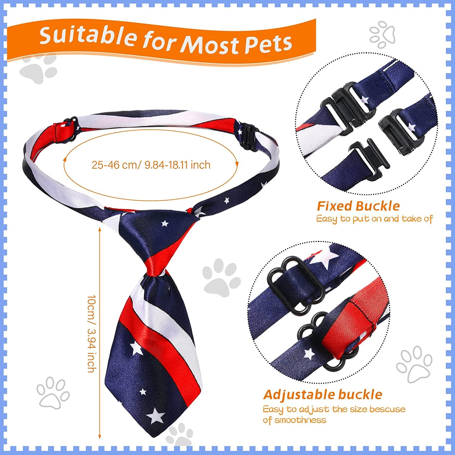 50 Pcs Dog Neck Tie Adjustable Cat Ties Collar 50 Kind of Assorted Patter Puppy Pet Bow Ties Grooming Accessories for Small Dogs Cats Birthday Photography Holiday Festival Party Gift Favor Animals & Pet Supplies > Pet Supplies > Dog Supplies > Dog Apparel Sadnyy   