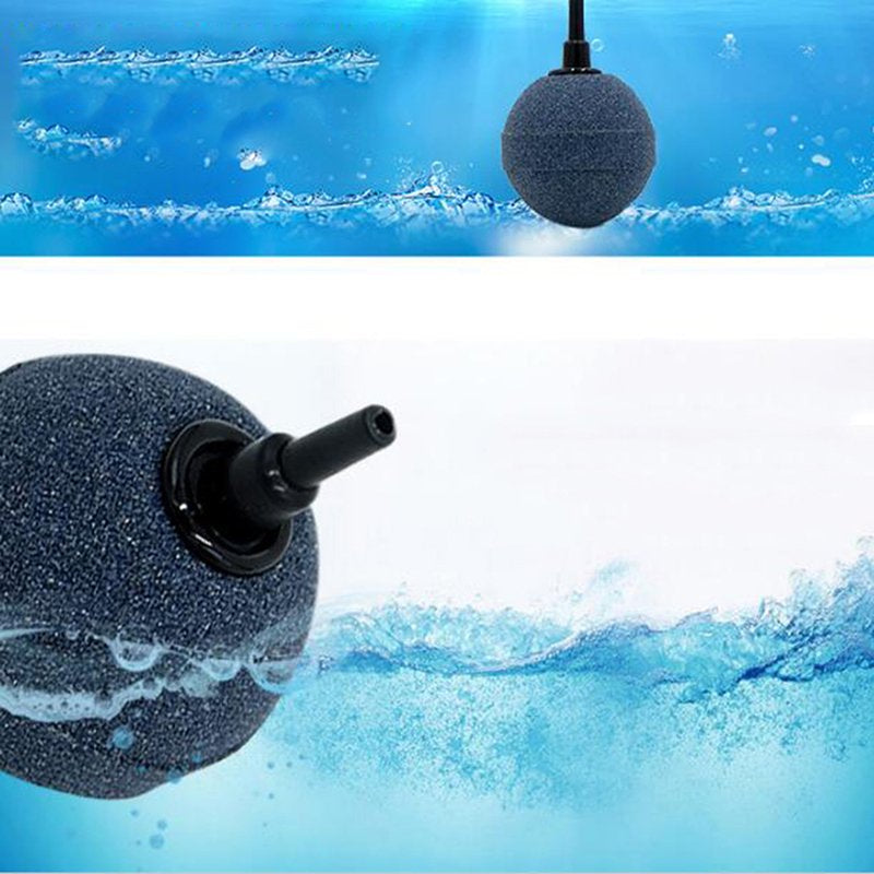 Aquarium Bubble Air Stone Aerator Fish Tank Pond Pump Hydroponics Disk Diffuser