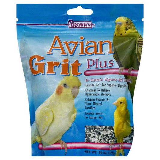 F.M. Brown`S Sons, Inc. Avian Grit Premium Bird Gravel 20 Oz Animals & Pet Supplies > Pet Supplies > Bird Supplies > Bird Treats FM Browns Sons   