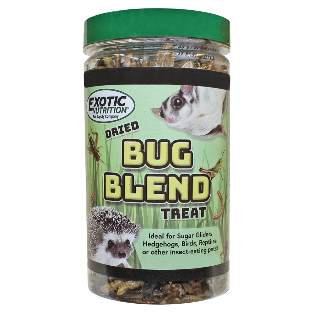 Exotic Nutrition Dried Bug Blend Treat 1.71 Oz. Animals & Pet Supplies > Pet Supplies > Small Animal Supplies > Small Animal Food Exotic Nutrition   