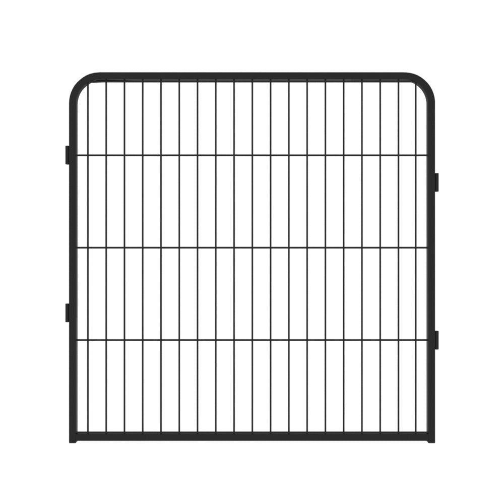 Ikayaa 16-Panels Wholesale Cheap Best Large Indoor Metal Puppy Dog Run Fence / Iron Pet Dog Playpen