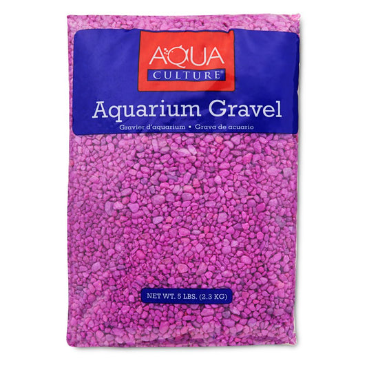 Aqua Culture Aquarium Gravel, Neon Lavender, 5 Lb. Animals & Pet Supplies > Pet Supplies > Fish Supplies > Aquarium Gravel & Substrates Wal-Mart Stores, Inc.   