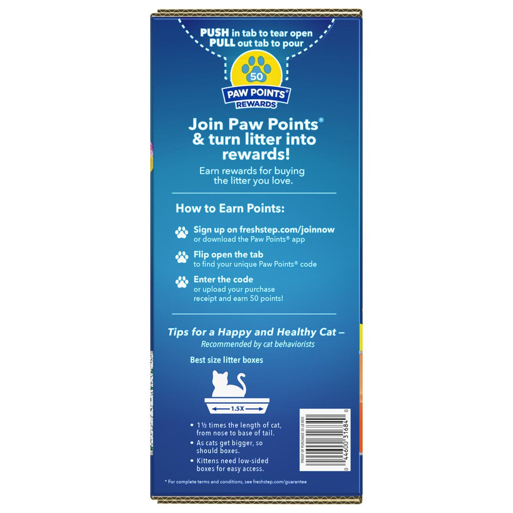 Fresh Step Scented Litter with the Power of Febreze, Clumping Cat Litter - Hawaiian Aloha, 25 Lbs Animals & Pet Supplies > Pet Supplies > Cat Supplies > Cat Litter The Clorox Company   