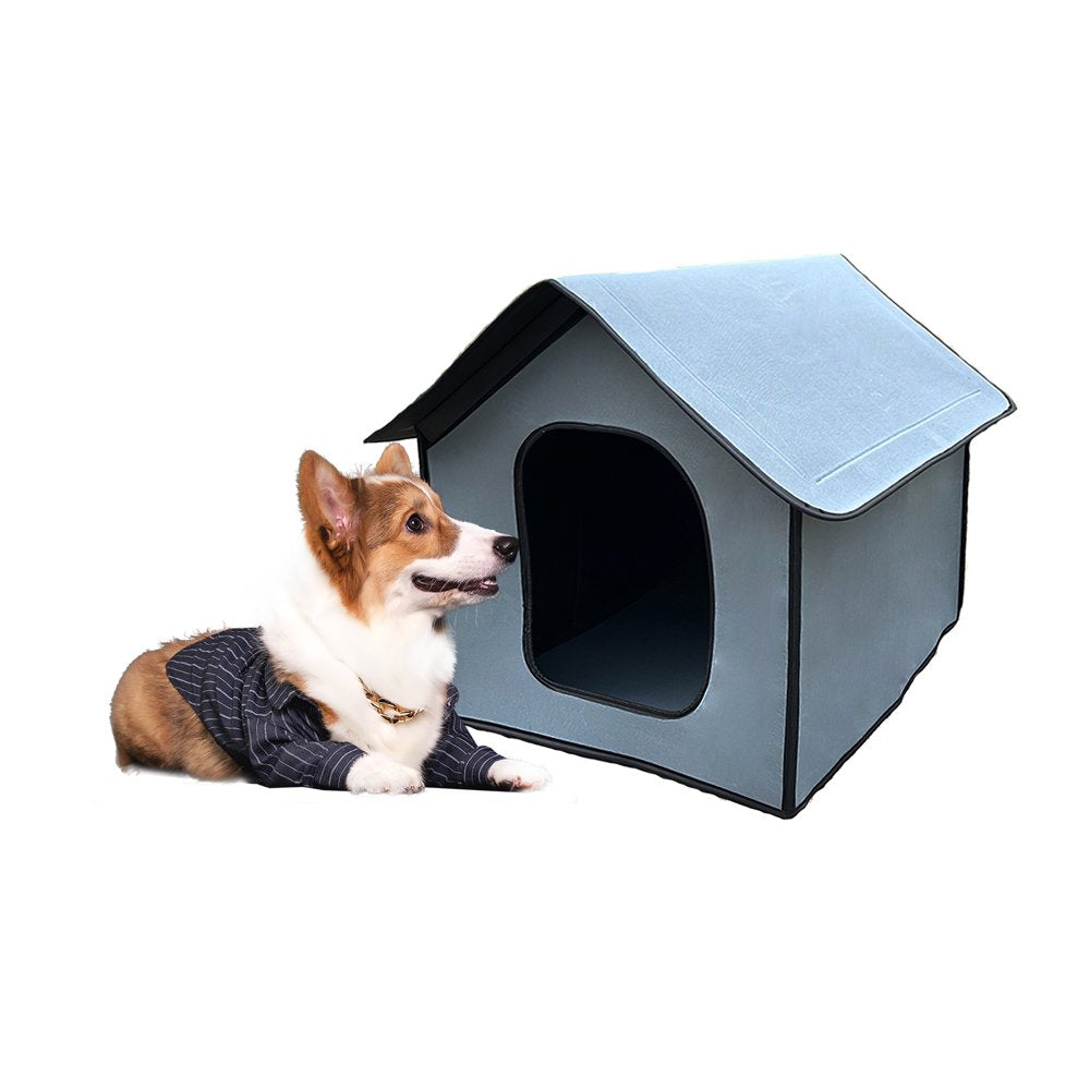 FANCY EVA Pet House Outdoor Cat and Dog House Foldable Pet Hut Kennel Waterproof Animals & Pet Supplies > Pet Supplies > Dog Supplies > Dog Houses Fancy   