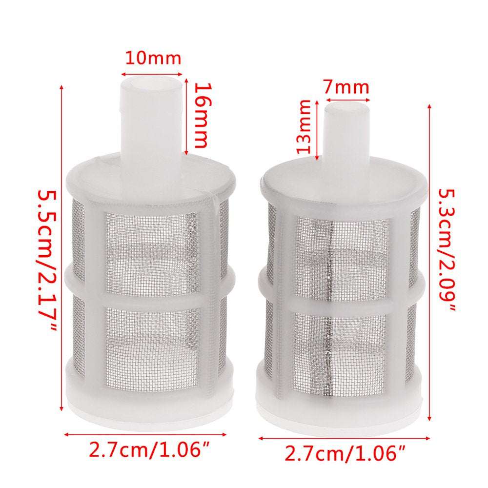 Aquarium Inflow Inlet Filter Stainless Steel Mesh Net Fish Tank Pre-Filter Cover Animals & Pet Supplies > Pet Supplies > Fish Supplies > Aquarium Fish Nets YMILEMY   