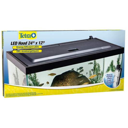 Tetra LED Hood, Low-Profile Aquarium Hood with Hidden Lighting Animals & Pet Supplies > Pet Supplies > Fish Supplies > Aquarium Lighting Spectrum Brands   