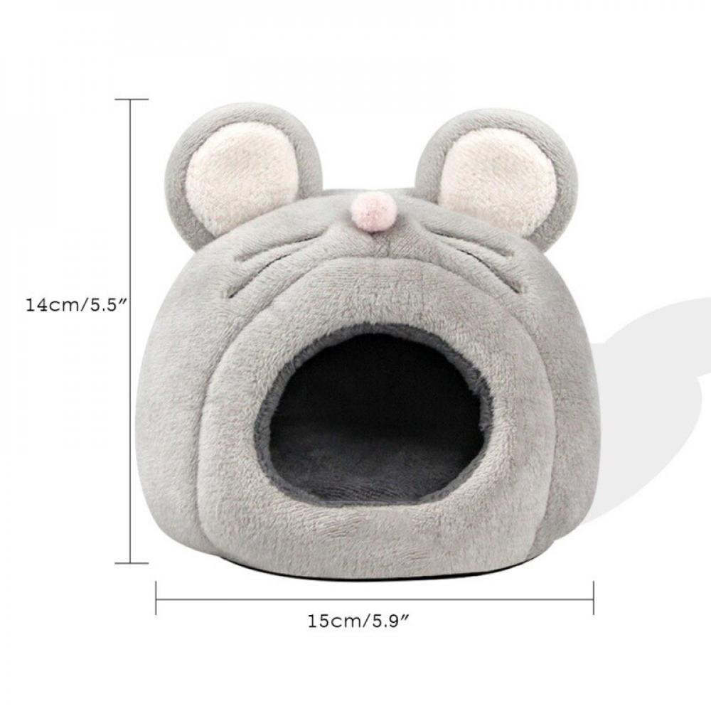 Hazel Tech Small Animal Chinchilla Guinea Pig Hedgehog Dutch Rat Hamster Bed Soft and Cute Mouse Pet Nest Animals & Pet Supplies > Pet Supplies > Small Animal Supplies > Small Animal Bedding PM0335H   