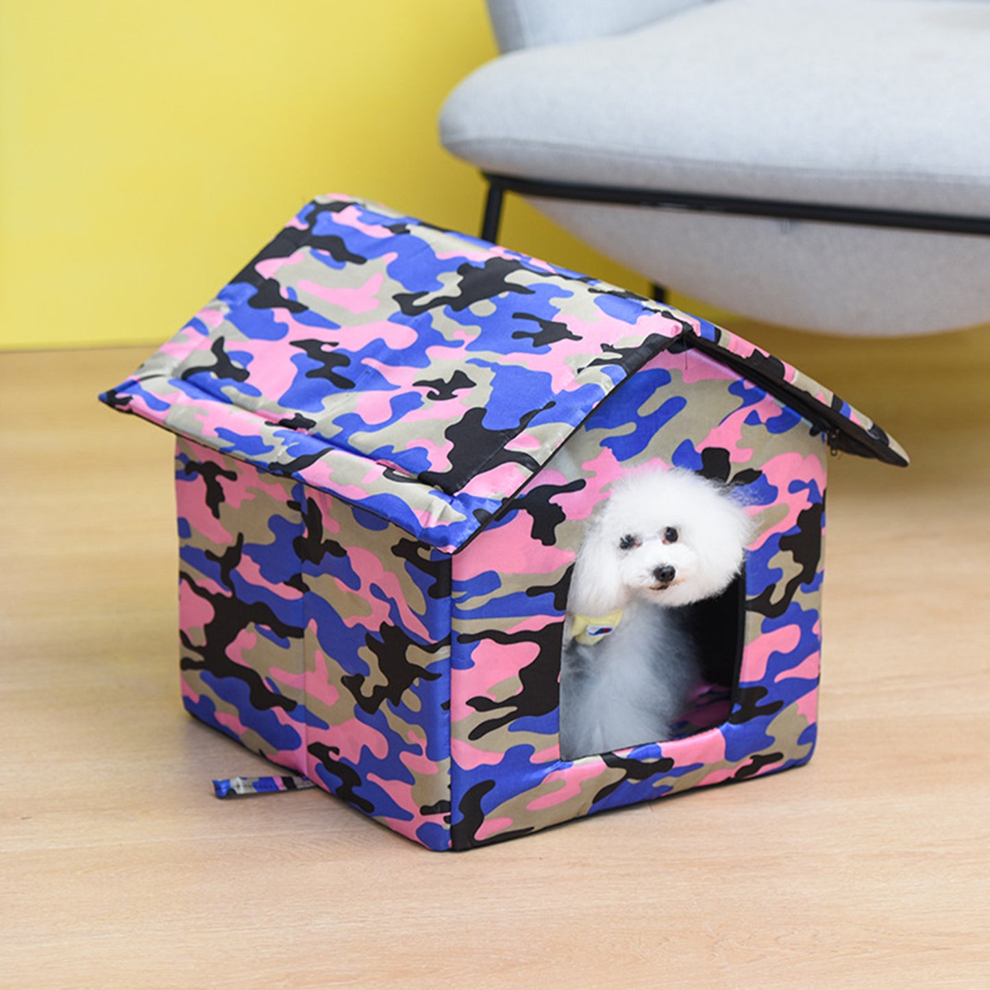 Shengtu Pet House Exquisite Large Space Comfortable Portable Warm Cat Thickened Nest Dog House for Home Use Animals & Pet Supplies > Pet Supplies > Dog Supplies > Dog Houses Shengtu   