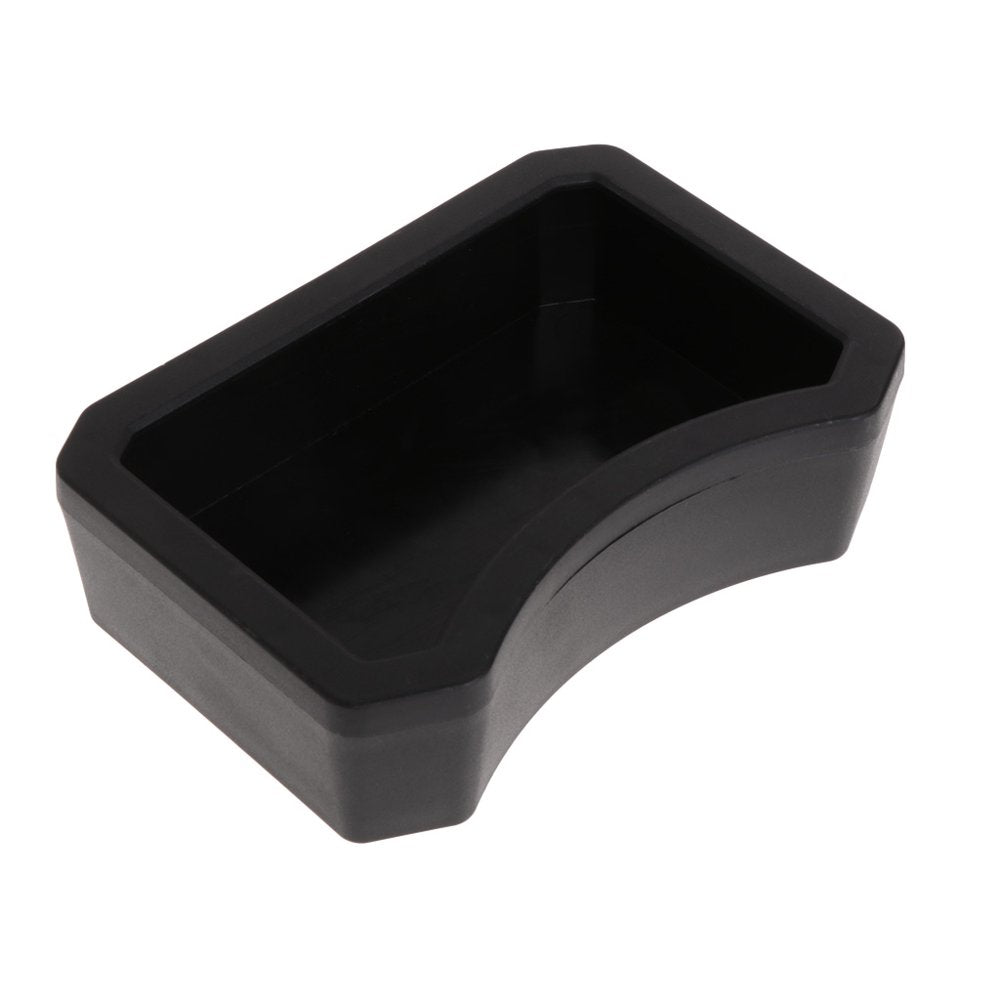 HOTYA Reptile Water Dish Food Bowl Amphibians Feeder Basin Tray for Chameleons Lizards Animals & Pet Supplies > Pet Supplies > Reptile & Amphibian Supplies > Reptile & Amphibian Food HOTYA L Black 