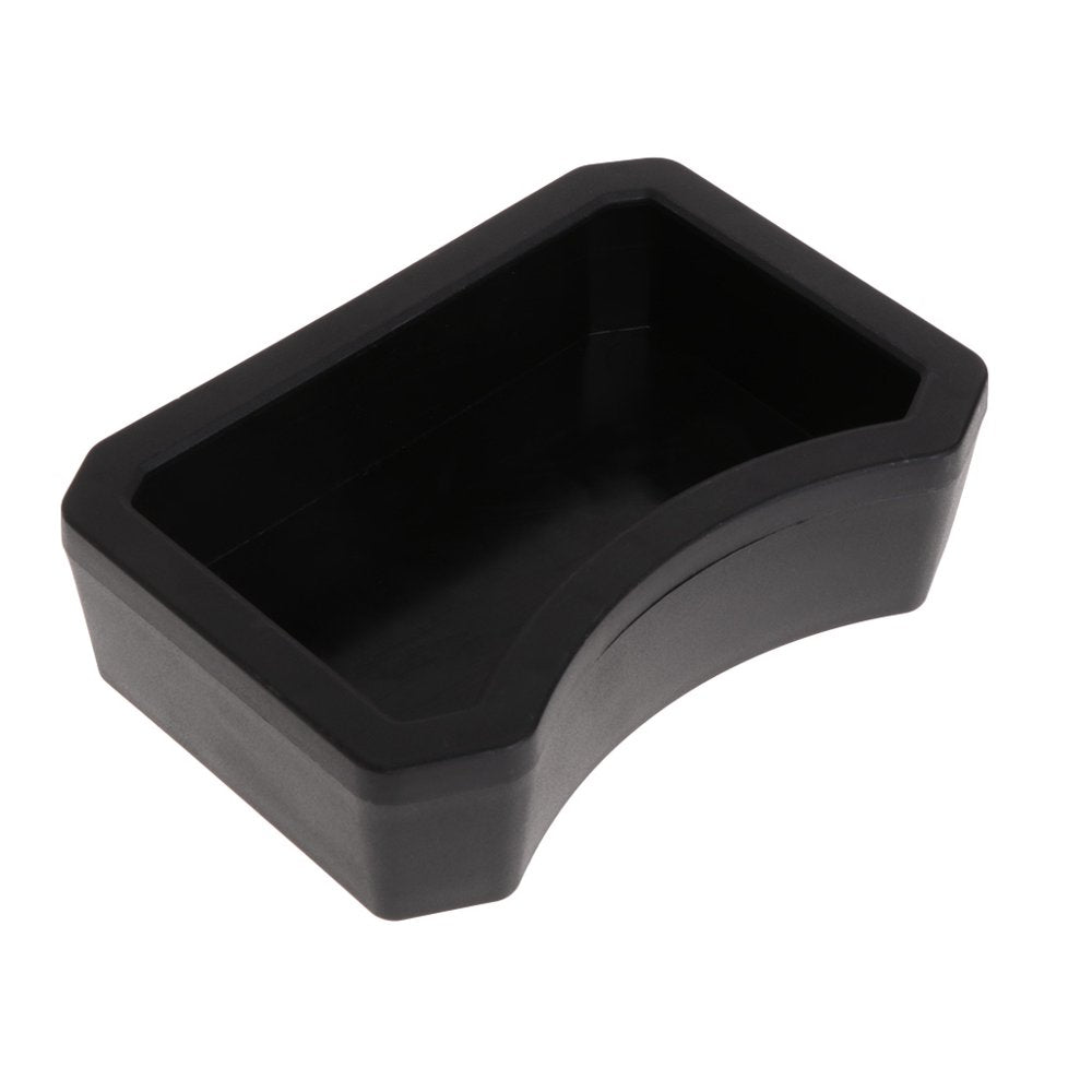 Reptile Water Dish Food Bowl Amphibians Feeder Basin Tray for Chameleons Lizards Animals & Pet Supplies > Pet Supplies > Reptile & Amphibian Supplies > Reptile & Amphibian Food CHANCELAND L Black 