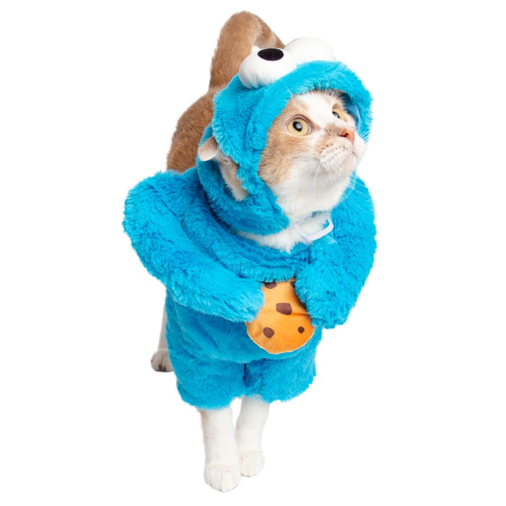 Pet Krewe Unleash the Parade Cookie Monster Dog Costume Sesame