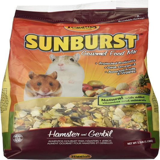 Lueinjoy Sunburst Gourmet Food Mix for Hamsters and Gerbils
