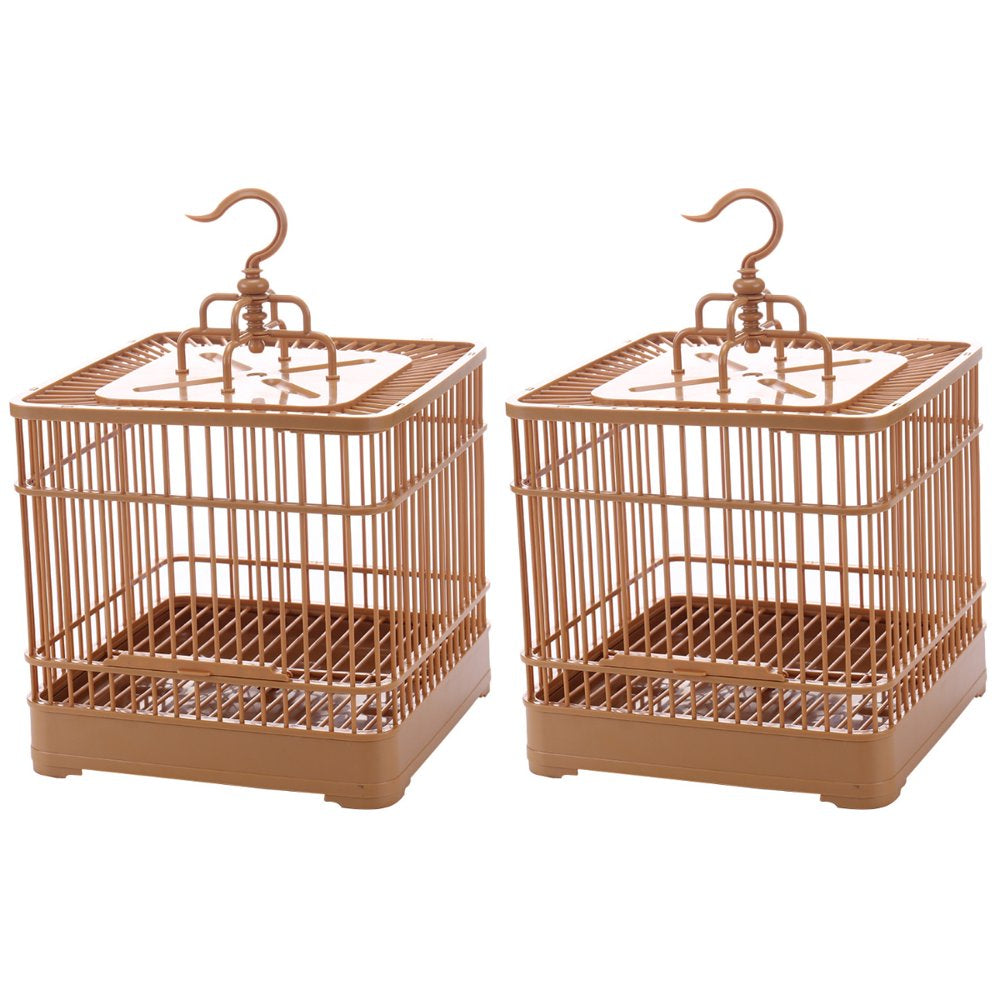 TOYMYTOY Cage Bird Hanging Parrotcage Carrier Display Carrier Swings Flight Stand Birdcages Perch Pigeon Nests Cockatiel Parakeet Animals & Pet Supplies > Pet Supplies > Bird Supplies > Bird Cages & Stands TOYMYTOY   