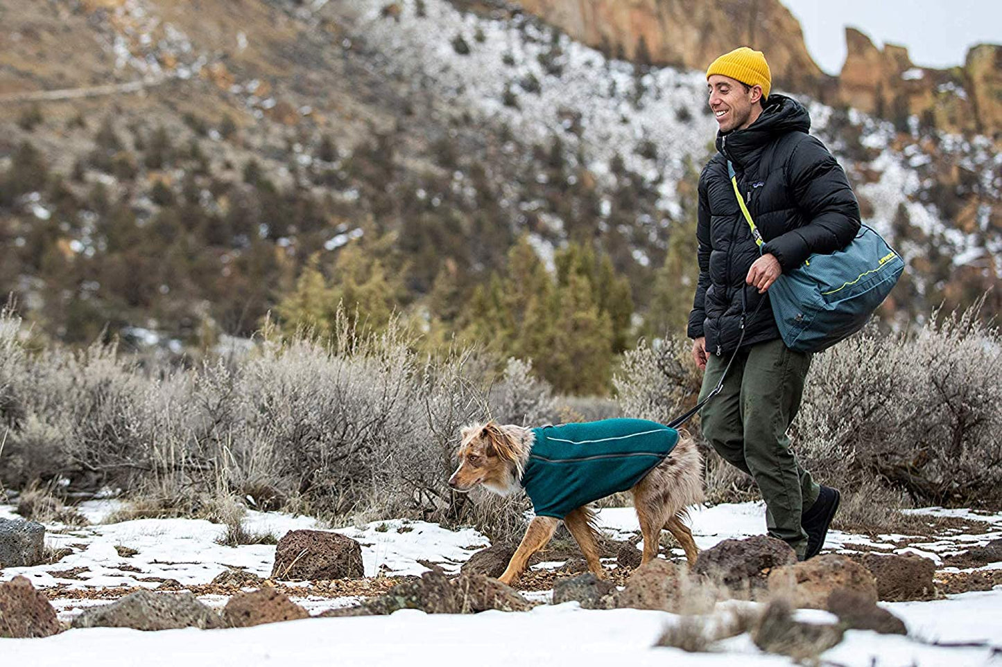 RUFFWEAR, Fernie Sweater Knit Quick Drying Fleece Jacket for Dogs, Tumalo Teal, Xx-Small Animals & Pet Supplies > Pet Supplies > Dog Supplies > Dog Apparel RUFFWEAR   