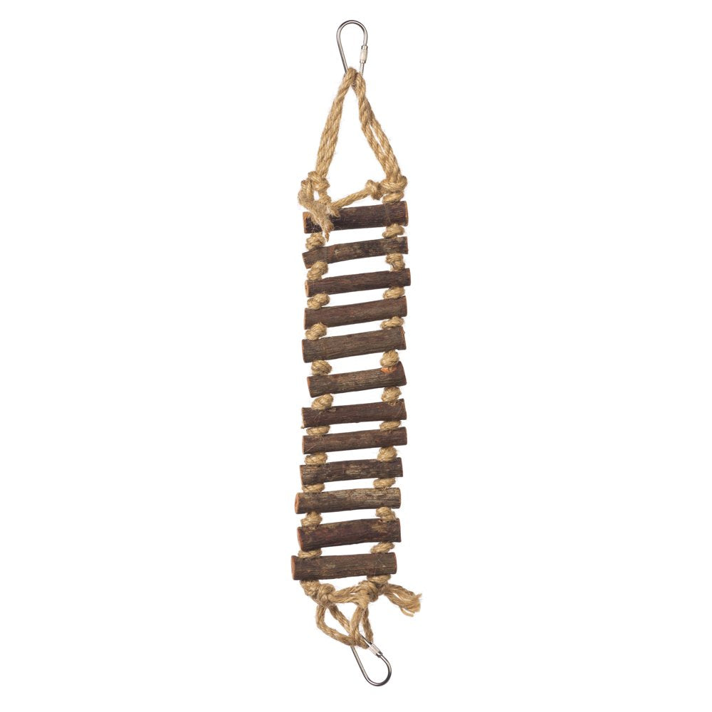 Prevue Pet Products Handmade Natural Wood Rope Ladder Bird Toy Animals & Pet Supplies > Pet Supplies > Bird Supplies > Bird Toys PREVUE PET PRODUCTS   