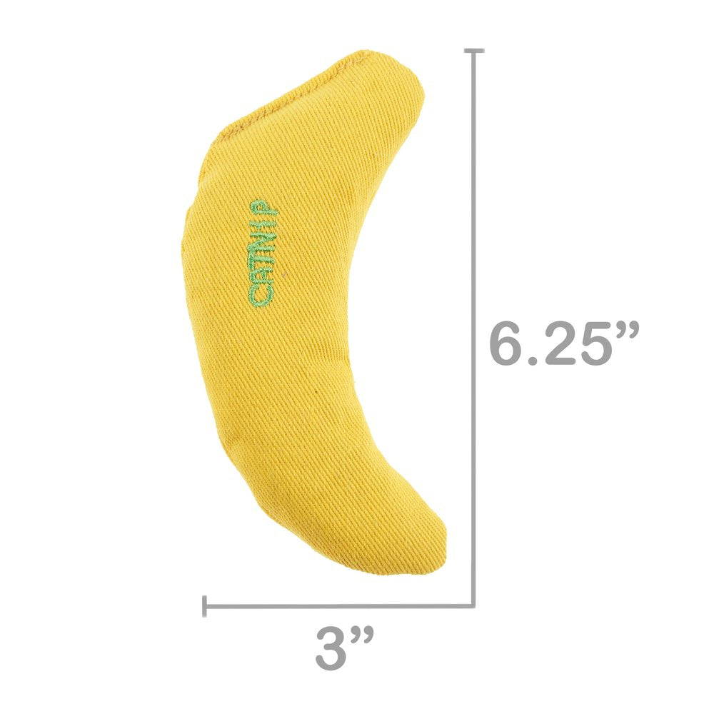 Vibrant Life Catnip Filled Banana Shaped Cat Toy for Cats and Kittens Animals & Pet Supplies > Pet Supplies > Cat Supplies > Cat Toys Vibrant Life   