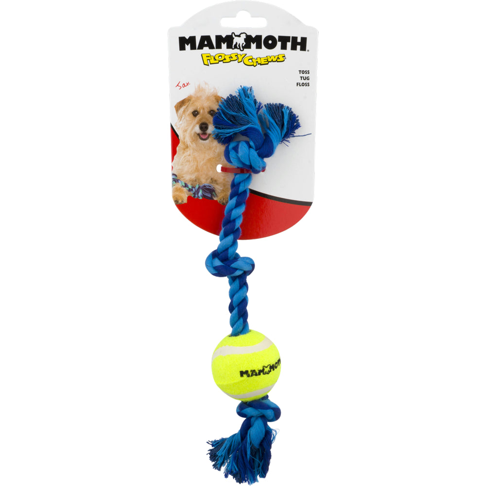 Mammoth Flossy Chews Interactive Toss Floss Tug Dog Toy Animals & Pet Supplies > Pet Supplies > Dog Supplies > Dog Toys Mammoth Pet   