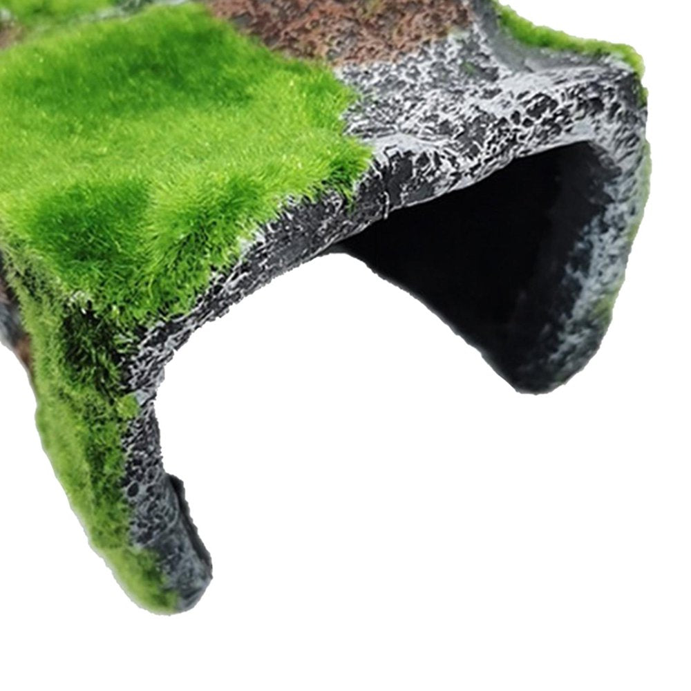 Reptile Hiding Cave Resin Material Natural Hideout for Reptiles Small Lizards Turtles Bearded Dragon Tortois Amphibians Fish Pet Supplies - B B Animals & Pet Supplies > Pet Supplies > Reptile & Amphibian Supplies > Reptile & Amphibian Habitat Accessories perfk   