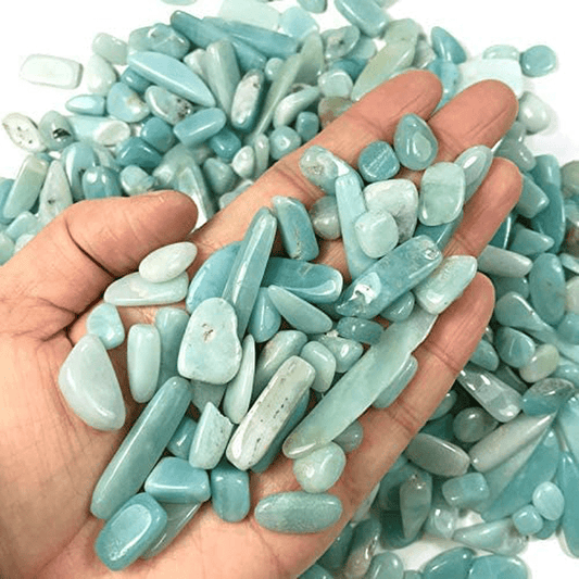 7-12 Mm Mixed Pea Gravel - River Natural Stones Crystals Home Decor - Polished Stones Random Shape - Fish Aquarium Tank Plants Vases (1Lb/Bag)