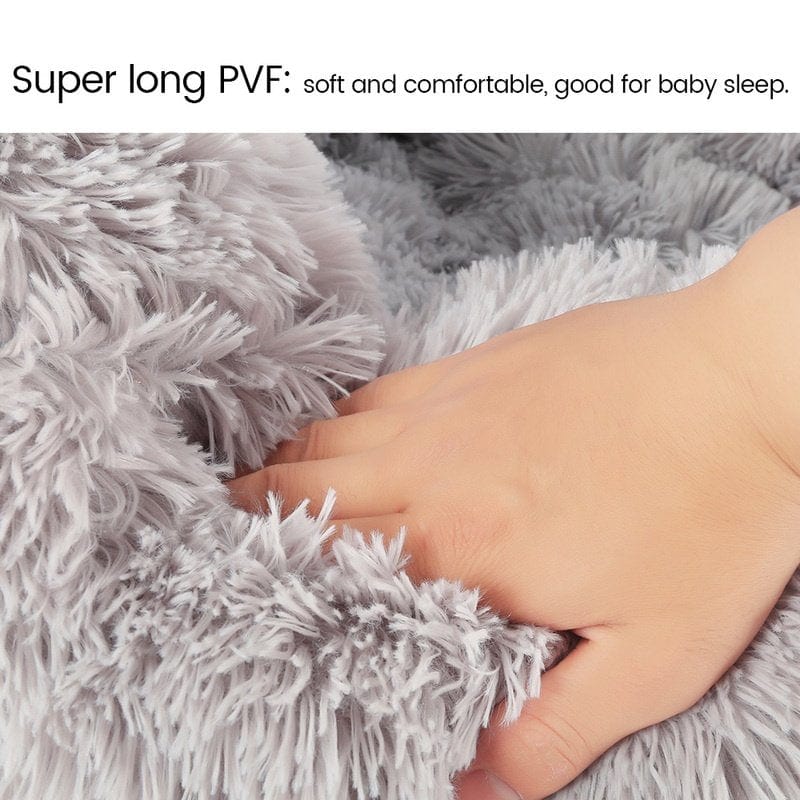 7 Colors round Plush Cat Bed Dog House Puppy Cushion Pet Sleep Winter Warm Blanket Fluffy Soft Pet Bed Animals & Pet Supplies > Pet Supplies > Cat Supplies > Cat Beds Willstar   