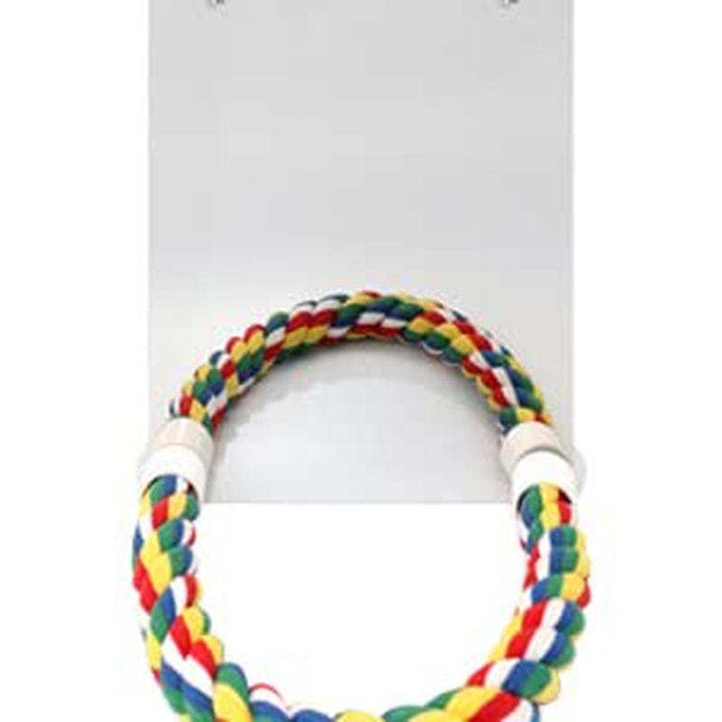 7 Inch Bird Mirror with Rope Perch Pet Bird Mirror with Bell Interactive Parrot Toy for Parrot Macaw African Greys Budgies Cockatoo Parakeet Cockatiels Conure Lovebird Cage Bells Mirror Animals & Pet Supplies > Pet Supplies > Bird Supplies > Bird Toys SurVank   