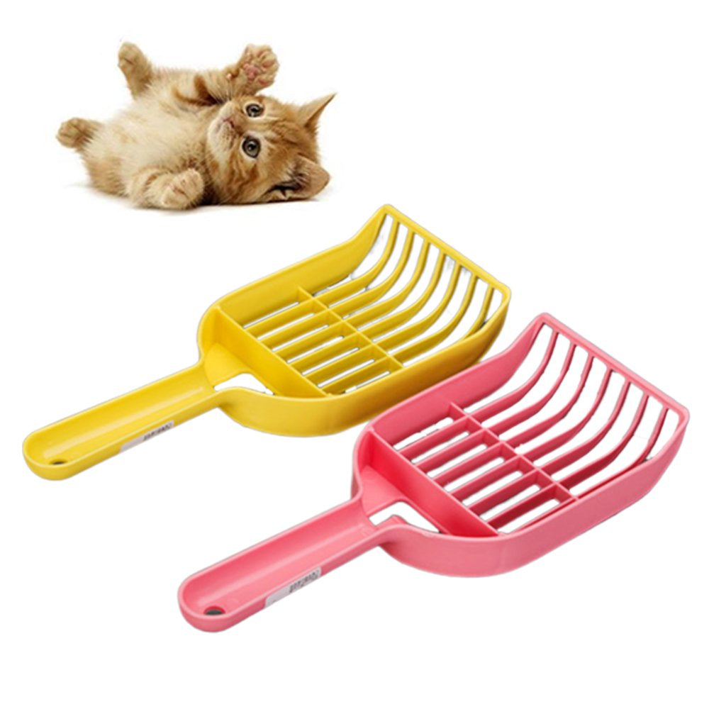 Pet Enjoy 2Pcs Cat Litter Scoop,Colorful Durable Large Kitty Litter Shovel,Hangable Thicken Mesh Shovel Easy for Cat Poop Sifting Animals & Pet Supplies > Pet Supplies > Cat Supplies > Cat Litter Pet Enjoy   