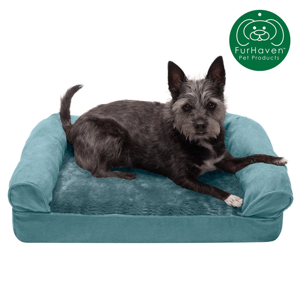 Furhaven Pet Products | Dog Bed Full Support Orthopedic Ultra Plush Sofa-Style Couch Bed for Dogs & Cats, Gray, Jumbo Plus Animals & Pet Supplies > Pet Supplies > Cat Supplies > Cat Beds FurHaven Pet S Deep Pool 