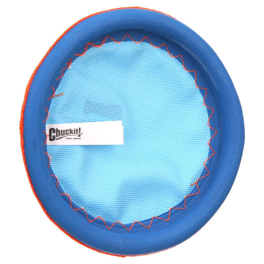 Chuckit! Paraflight Flyer Floatable Frisbee Dog Toy, Small Animals & Pet Supplies > Pet Supplies > Dog Supplies > Dog Toys Petmate   