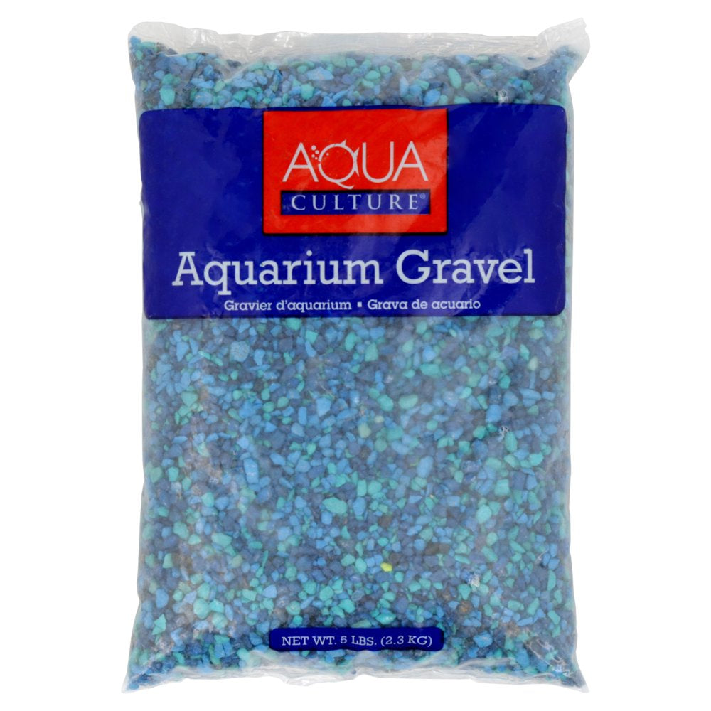 Aqua Culture Aquarium Gravel, Blue, 5 Lb Animals & Pet Supplies > Pet Supplies > Fish Supplies > Aquarium Gravel & Substrates Wal-Mart Stores, Inc.   
