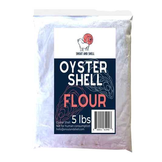 Snout and Shell Oyster Shell Flour 5 Lbs Animals & Pet Supplies > Pet Supplies > Reptile & Amphibian Supplies > Reptile & Amphibian Substrates Snout and Shell   