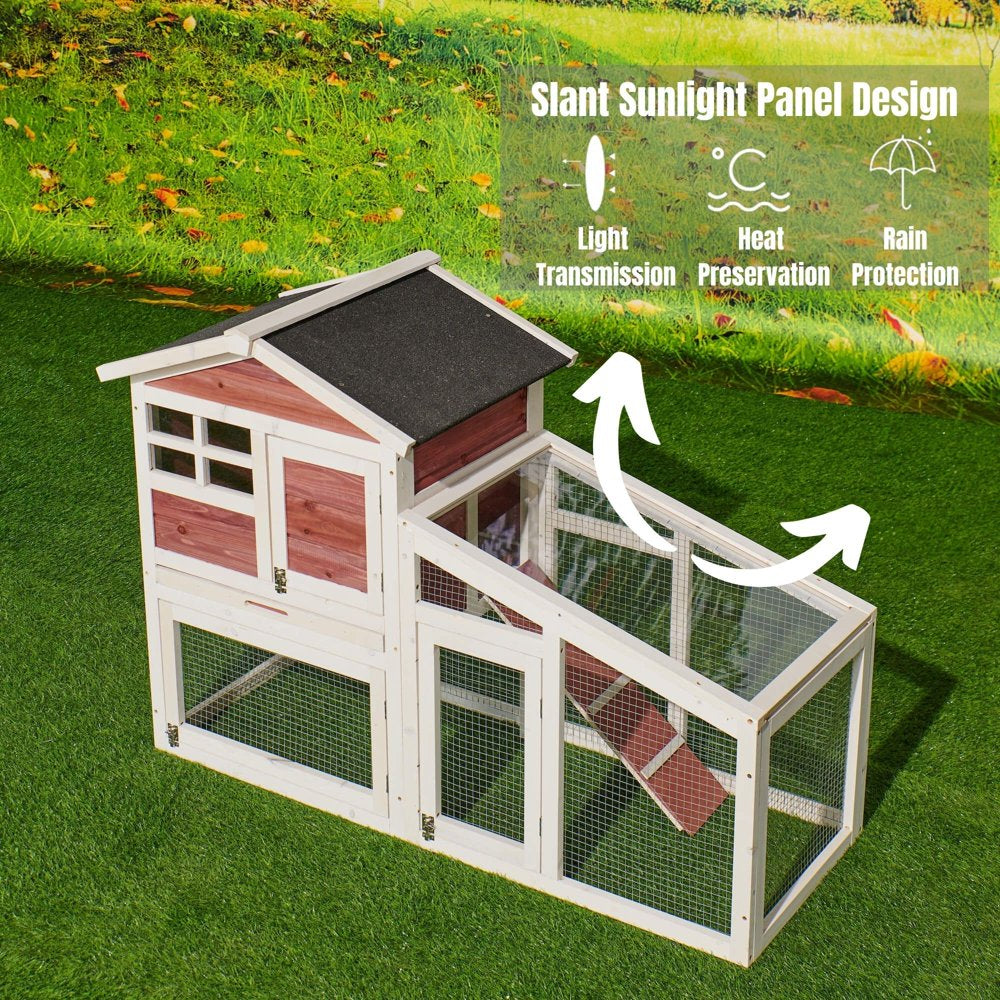 Anysun Small Animal Habitat Cage, Wooden, Ventilation Door, Removable Tray, Ramp Animals & Pet Supplies > Pet Supplies > Small Animal Supplies > Small Animal Habitats & Cages General   