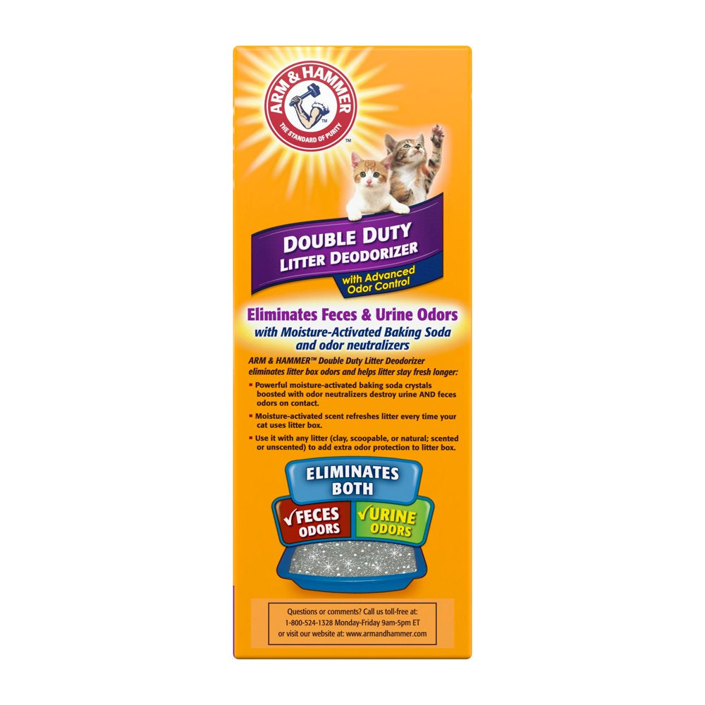 Arm Hammer Cat Litter Deodorizer Double Duty 33Oz. Animals & Pet Supplies > Pet Supplies > Cat Supplies > Cat Litter Church & Dwight Co., Inc.   