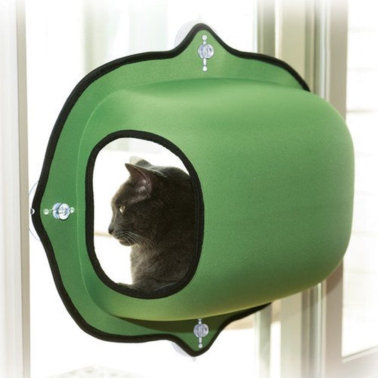 K&H Pet Products EZ Mount Window Cat Bed, Small, Green, 27-In Animals & Pet Supplies > Pet Supplies > Cat Supplies > Cat Beds K&H Pet Products   