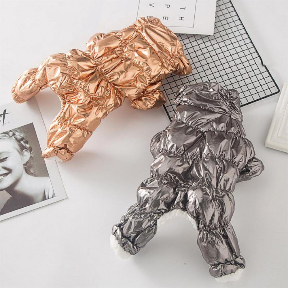 JANDEL Winter Puppy Dog Coats for Small Dogs,Cute Warm Fleece Padded Pet Clothes Apparel Clothing for Chihuahua Poodles French Bulldog Pomeranian Animals & Pet Supplies > Pet Supplies > Dog Supplies > Dog Apparel JANDEL   