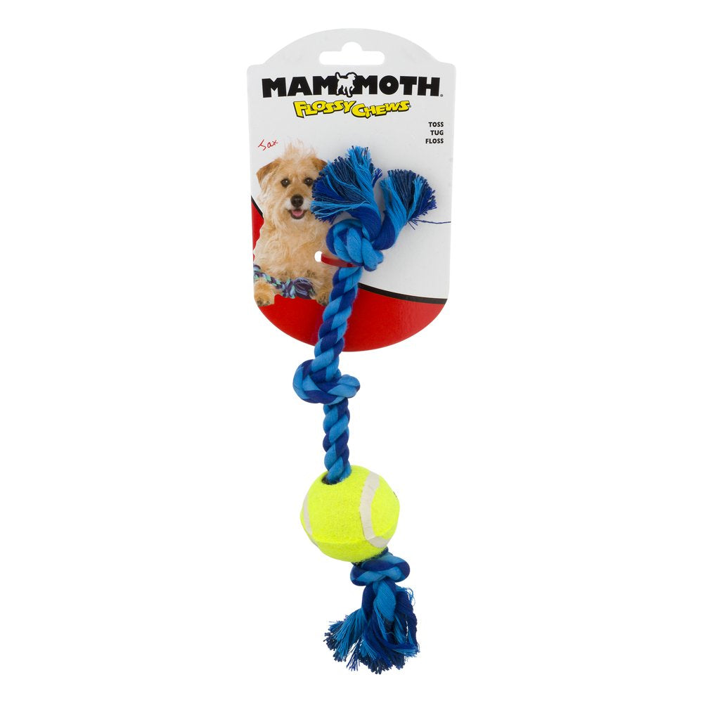 Mammoth Flossy Chews Interactive Toss Floss Tug Dog Toy Animals & Pet Supplies > Pet Supplies > Dog Supplies > Dog Toys Mammoth Pet   