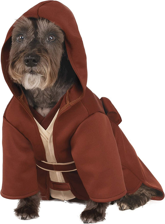 Rubie'S Star Wars Classic Jedi Robe Pet Costume, Large Animals & Pet Supplies > Pet Supplies > Dog Supplies > Dog Apparel Rubies Costume Company 1 XL (Neck: 20", Girth: 27", Back: 28") 