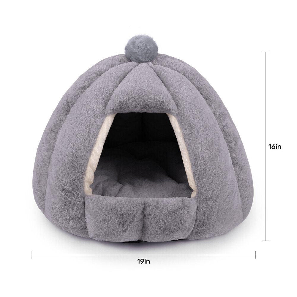 Lucky Monet Cozy Cave Pet Cat Bed with Removable Cushion for Cats Small Dogs Animals & Pet Supplies > Pet Supplies > Cat Supplies > Cat Beds Lucky Monet   
