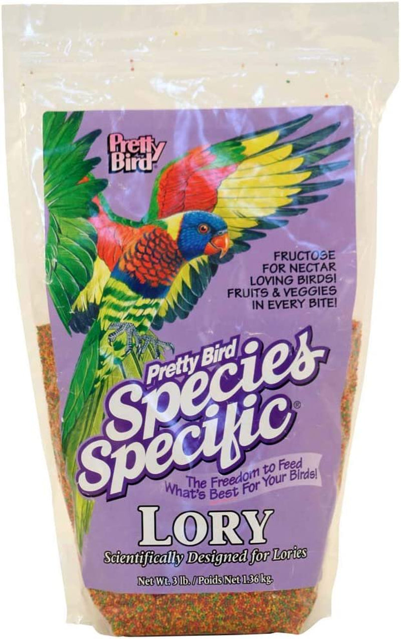 Pretty Bird Species Specific Lory Bird Food (3 Lbs.) Animals & Pet Supplies > Pet Supplies > Bird Supplies > Bird Food Pretty Bird International Inc.   