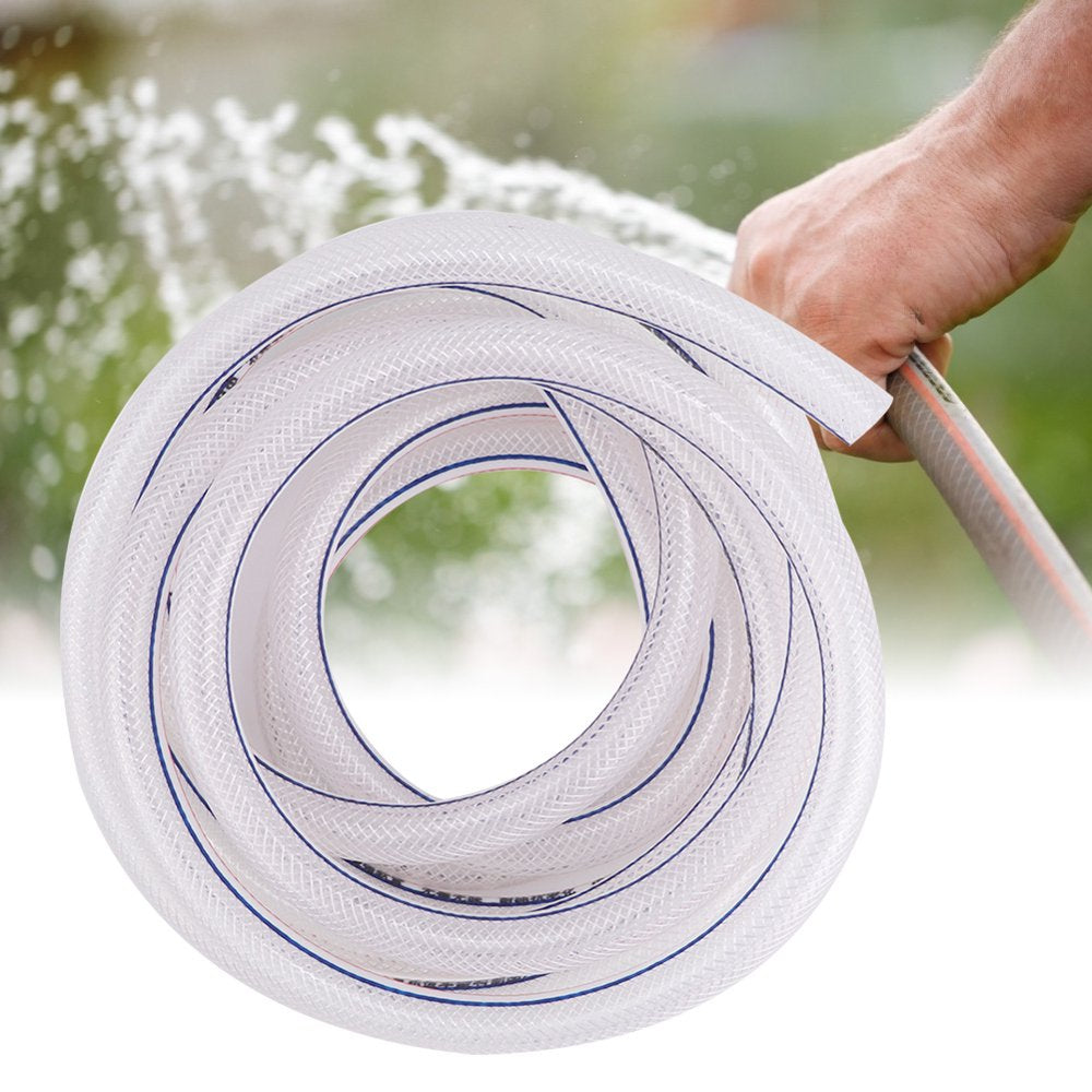 Flexible Tube, Flexible Hose, 8/12Mm PVC Hose, Irrigation Accessories Gardening Supplies for Industrial and Agricultural Garden Irrigation