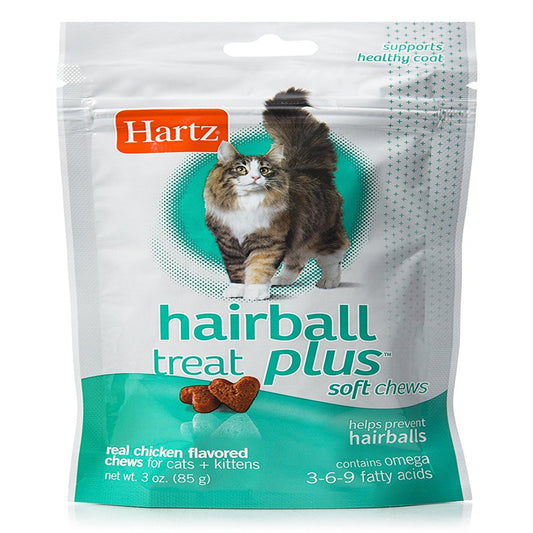 Hartz Hairball Remedy plus Soft Chews for Cats, 3Oz Animals & Pet Supplies > Pet Supplies > Cat Supplies > Cat Treats Hartz   