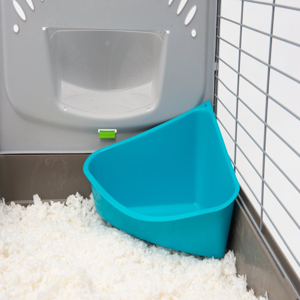 Lixit Corner Litter Pan for Ferrets, Rabbits, Rats, Guinea Pigs and Other Small Animals Animals & Pet Supplies > Pet Supplies > Small Animal Supplies > Small Animal Bedding Lixit   