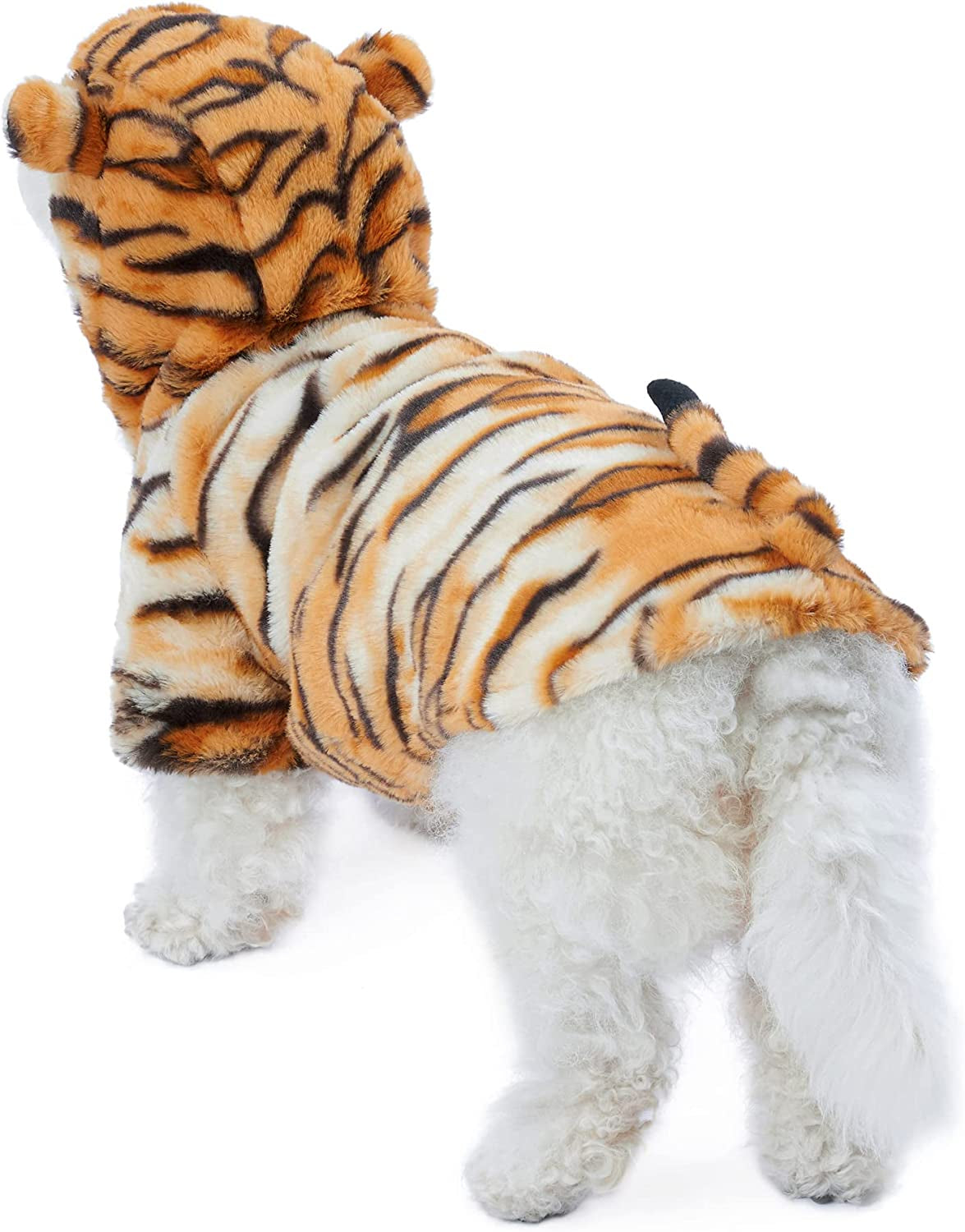 Yoption Dog Tiger Pet Costumes Halloween Pet Puppy Cosplay Dress Hoodie Funny Clothes (S) Animals & Pet Supplies > Pet Supplies > Dog Supplies > Dog Apparel Yoption   