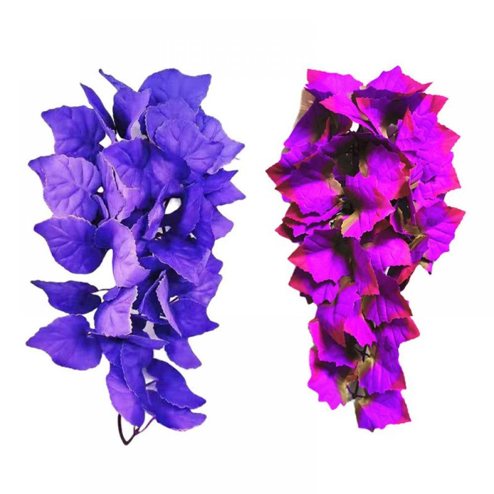 Reptile Plants Two-Color Lifelike Starry Rattan Soft Easy to Clean Artificial Hanging Vines for Reptiles and Amphibians Animals & Pet Supplies > Pet Supplies > Reptile & Amphibian Supplies > Reptile & Amphibian Habitat Accessories Naturalour   