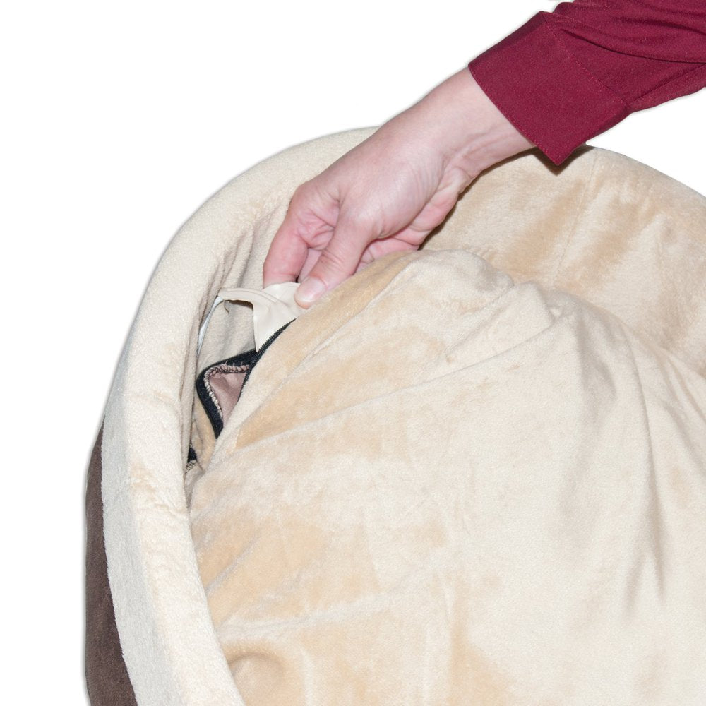 K&H Thermo Kitty Pet Cat Bed, Tan/Leopard Animals & Pet Supplies > Pet Supplies > Cat Supplies > Cat Beds K&H Pet Products   