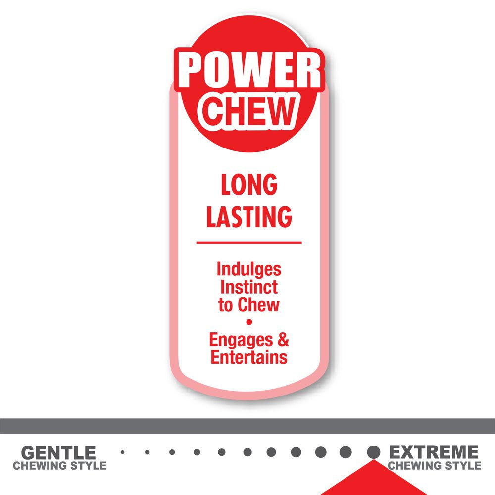 Nylabone Power Chew Flavored Durable Dog Chew Toy - 50+ Lbs.
