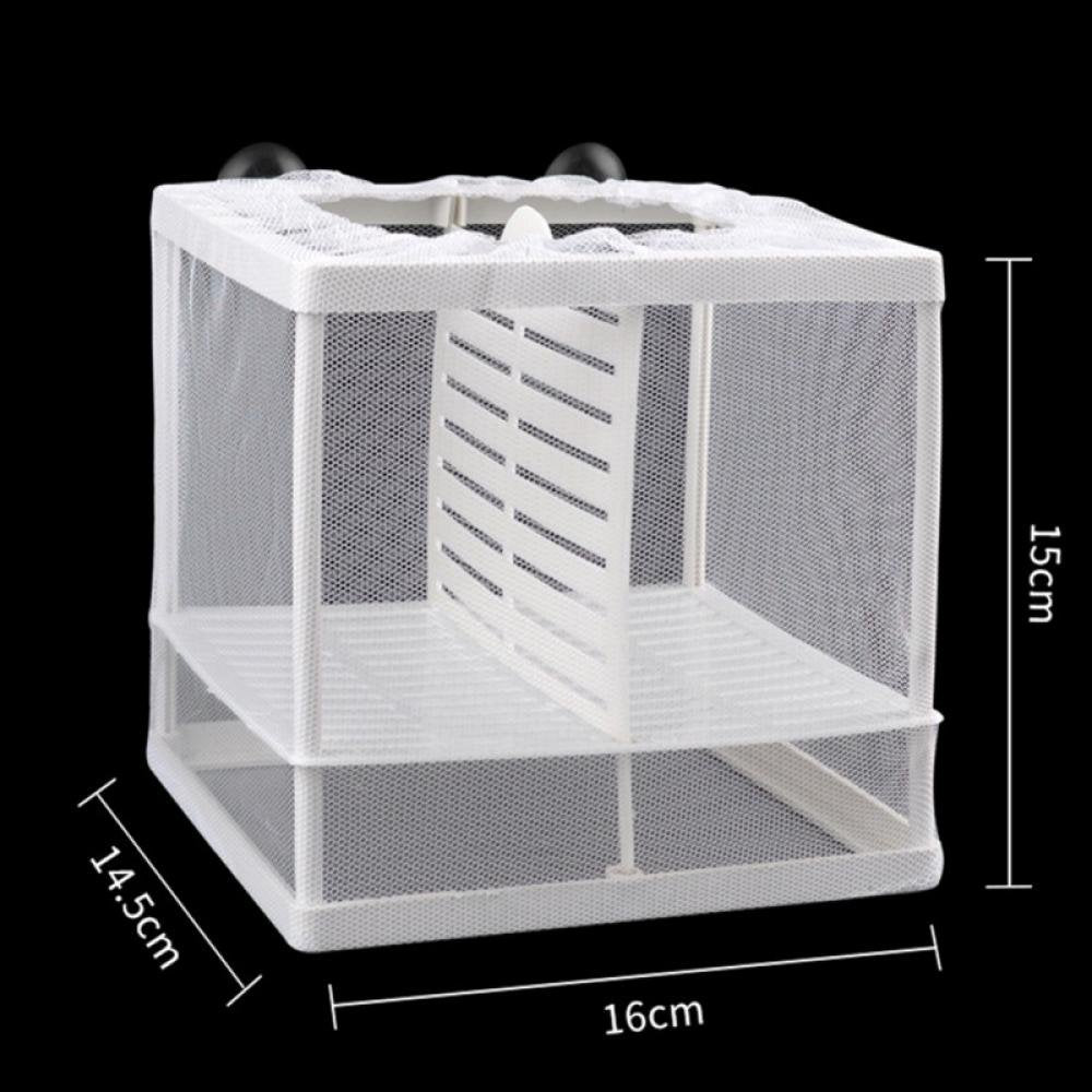 Fish Breeder Net Box for Aquarium - Fish Isolation Breeding Hatching Box Large Size Fish Nursery Net for Aquarium Fish Tank Animals & Pet Supplies > Pet Supplies > Fish Supplies > Aquarium Fish Nets Groomer   