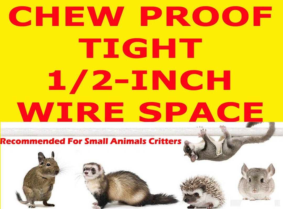 74" X-LARGE Double Stacker Multi-Level Small Animal Critter Rolling Stand Mouse Habitats Ferret Cage Guinea Pig Chinchilla Sugar Glider Rats Mice Hamster Gerbil Hedgehog Squirrel Rodent Degu Dagus Animals & Pet Supplies > Pet Supplies > Small Animal Supplies > Small Animal Habitats & Cages Mcage   