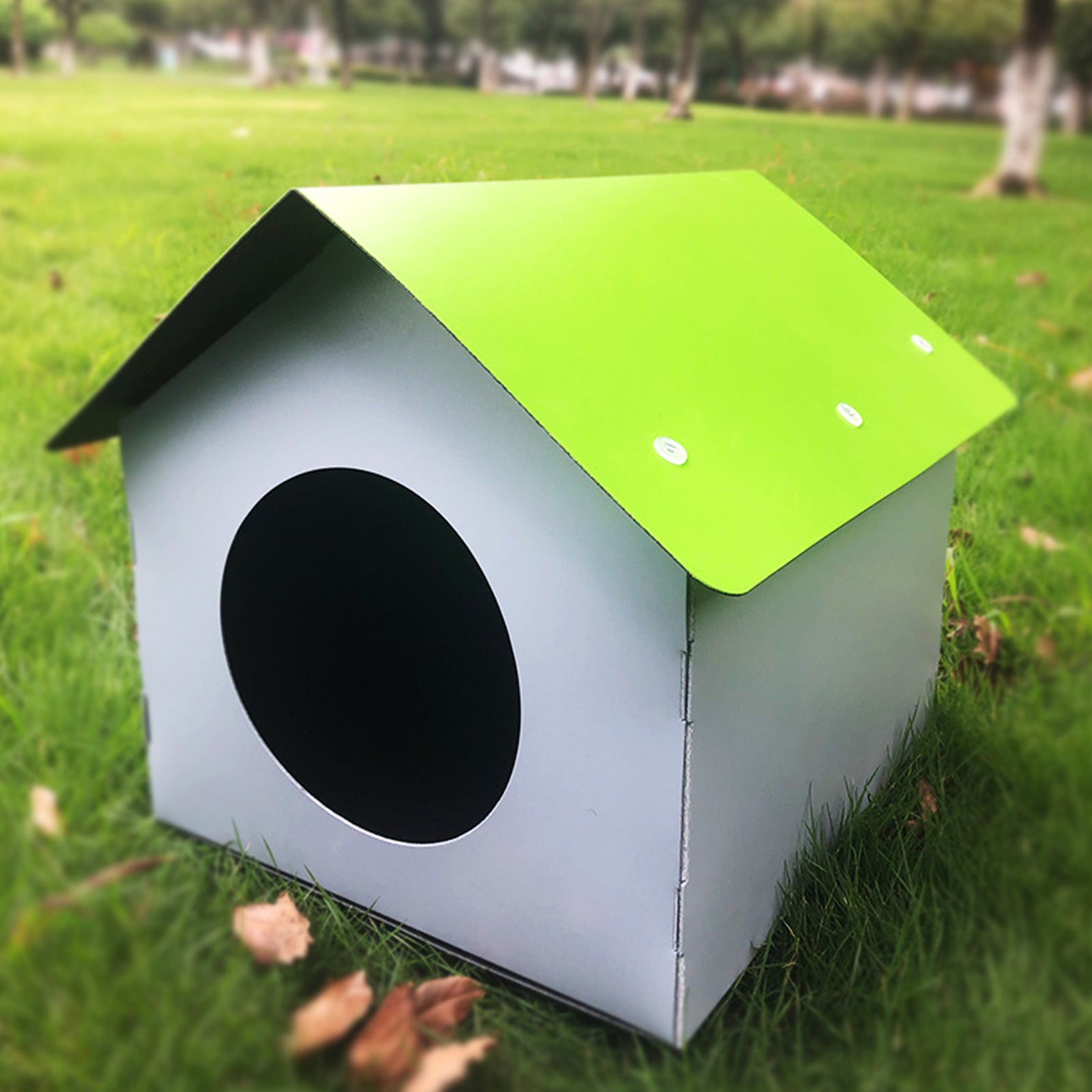 Dog House Waterproof Cat Cabin PP Detachable Pet Tent for Garage