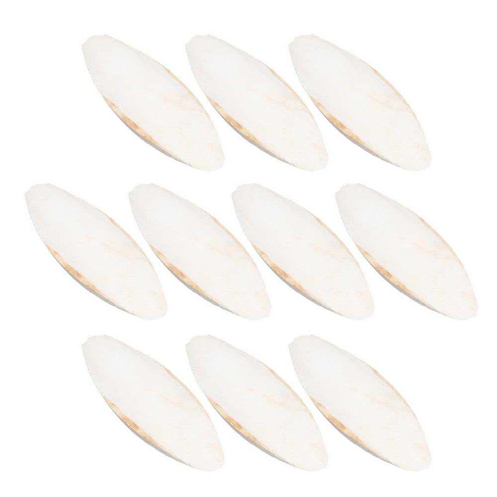 Natural Cuddle Bone Parrot Chew Toys Chewing Cuttlefish Bone Bird Cuttlebone for Parakeets Cockatiel Macaw Conur (10Pcs) Animals & Pet Supplies > Pet Supplies > Bird Supplies > Bird Toys Bellanny 9-11 boutique polishing  